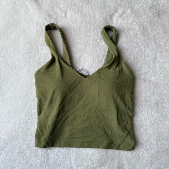 Lululemon Align Tank Top Bronze Green - Picture 3 of 5